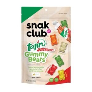 SNACK CLUB TAJIN GUMMY BEARS CHILI & LIME 57G