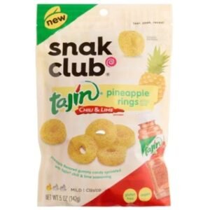SNACK CLUB TAJIN PINEAPPLE RINGS 64G