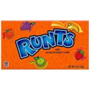 RUNTS FRUIT CANDY, 5 OUNCE, 12 PER CASE